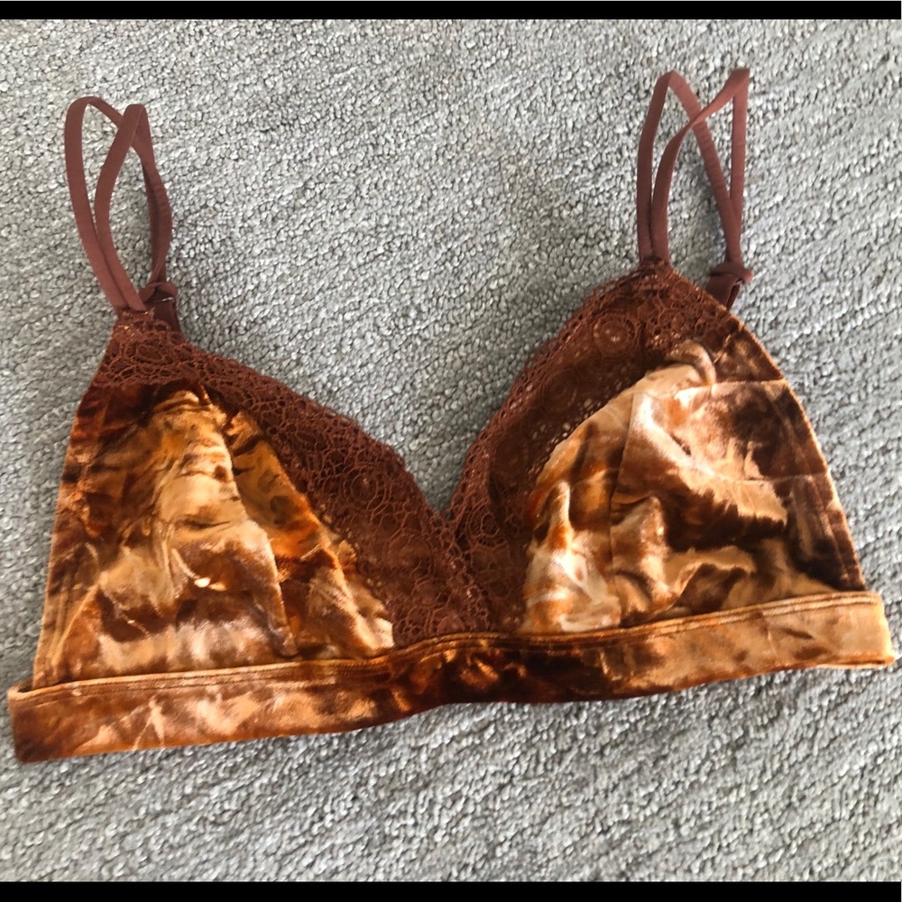 Target Velvet Bralette